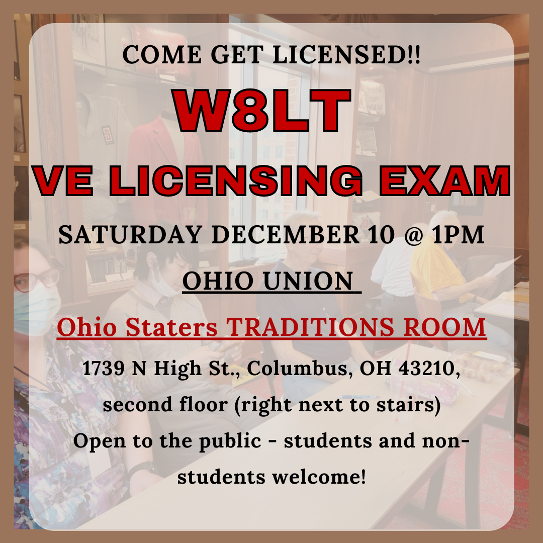 W8LT Licensing Exam: 2022-12-10